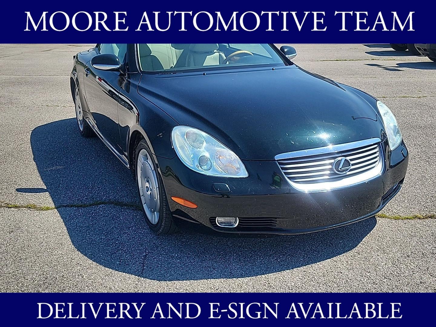 2003 Lexus SC 430 2DR CONV