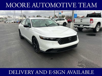 2025 Honda Accord Sedan SE